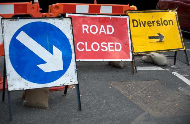 road diversion